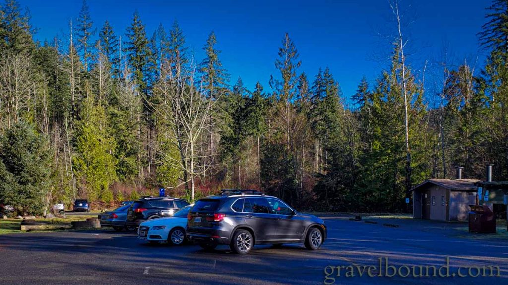 Squak Mountain State Park Parking Lot and Facilities