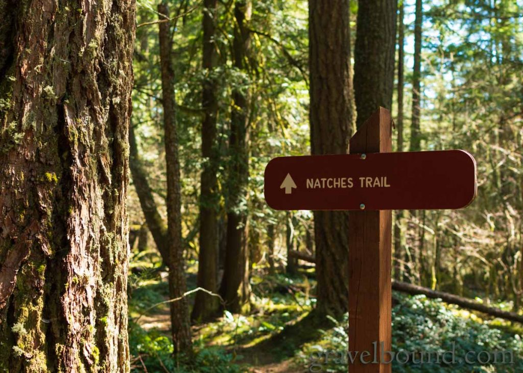 Natches Trail Sign Post