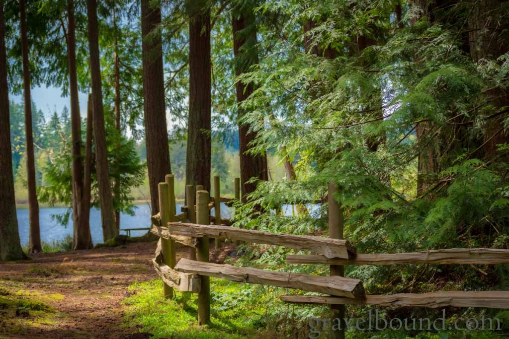 Lakeside Trails with Split Cedar Fences