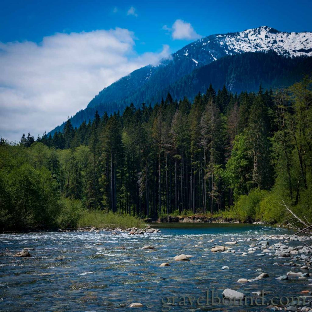 Looking Downstream on the Snoqualmie River