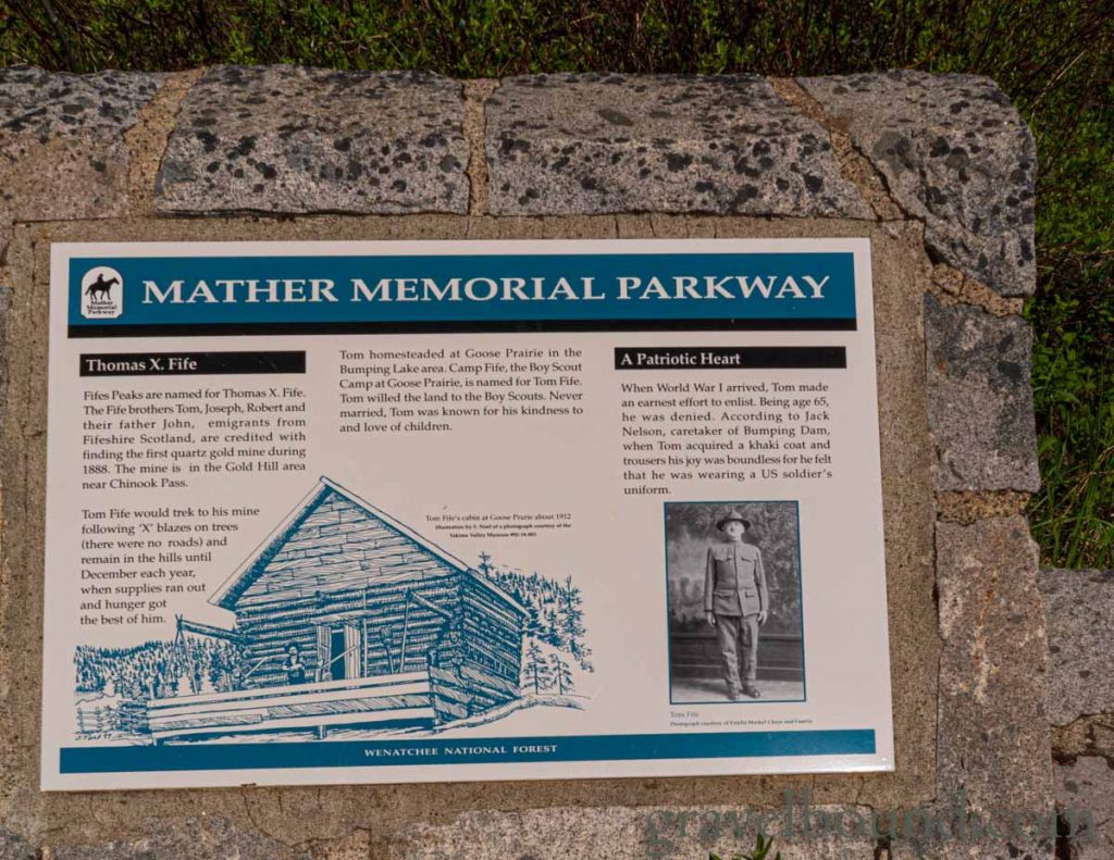Thomas X Fife Information on Mather Memorial Parkway