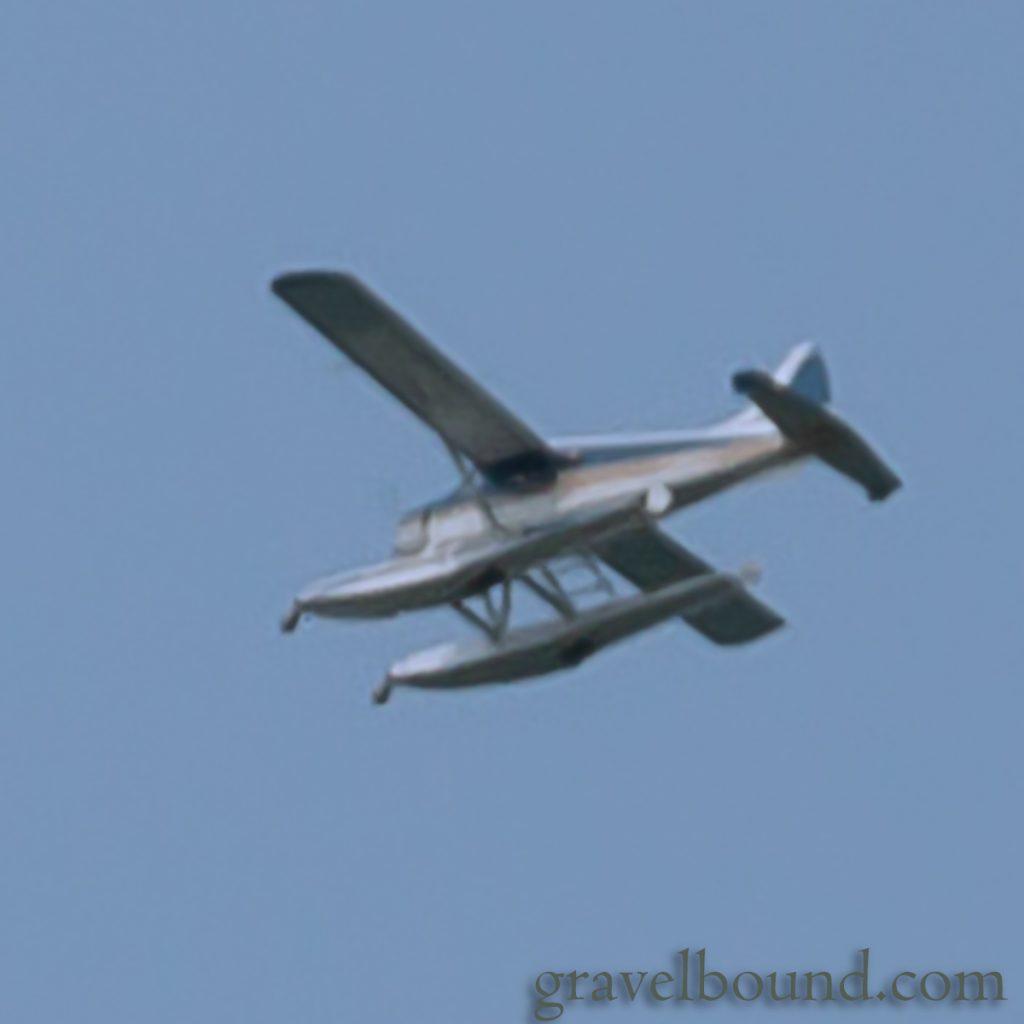 Floatplane Flying Over Hood Canal