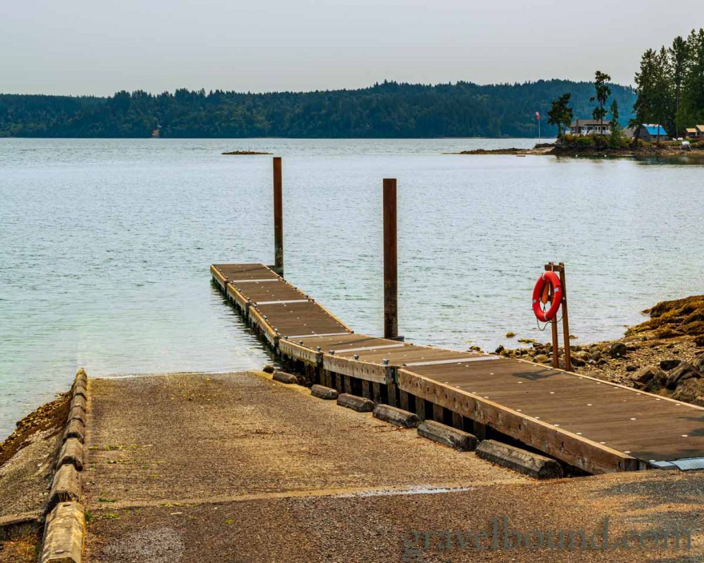 Public Boat Ramp and Floating Dock at the State Park
