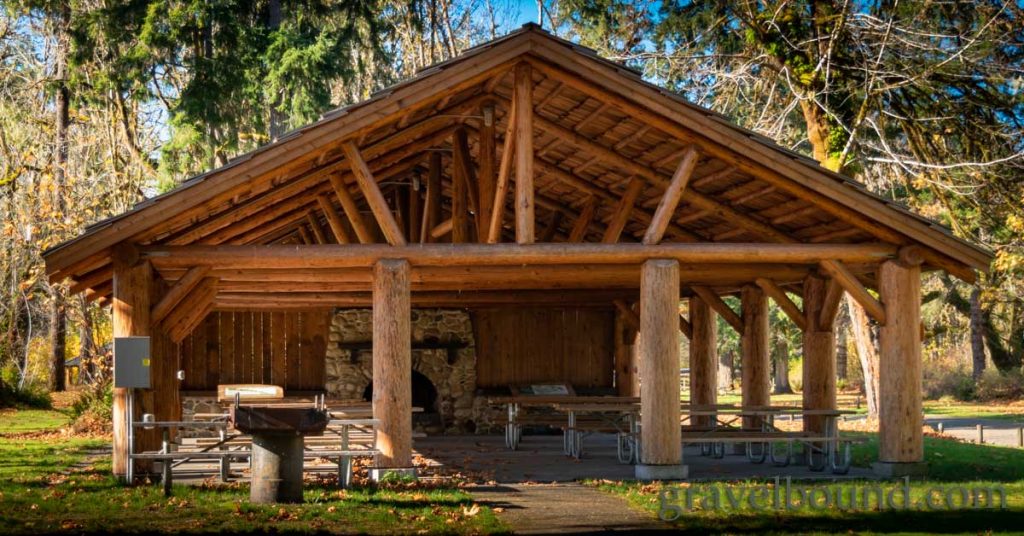 Large Timber Frame Picnic Shelter